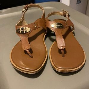 COPY - Michael Kors Plate Thong Sandals